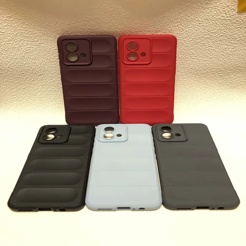 For MOTO G84 Case Solid Color Magic Shield Cover for Motorola G32 G62 Edge 40 NEO G73 G54 G34 Soft Silicone Anti-fall Back Cover