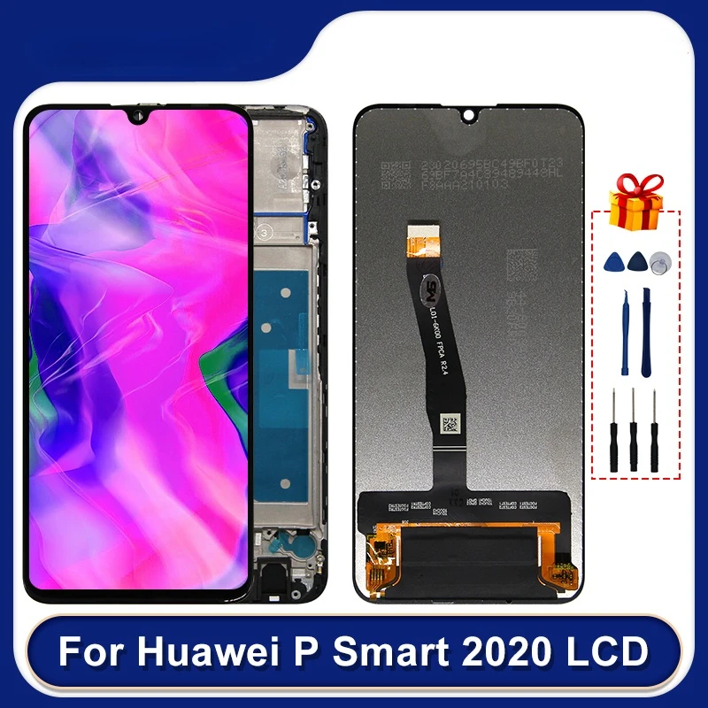 

6.21" For Huawei P Smart 2020 Display LCD Touch Screen Digitizer For P Smart 2020 LCD POT-LX1A POT-L21A Replacement Parts