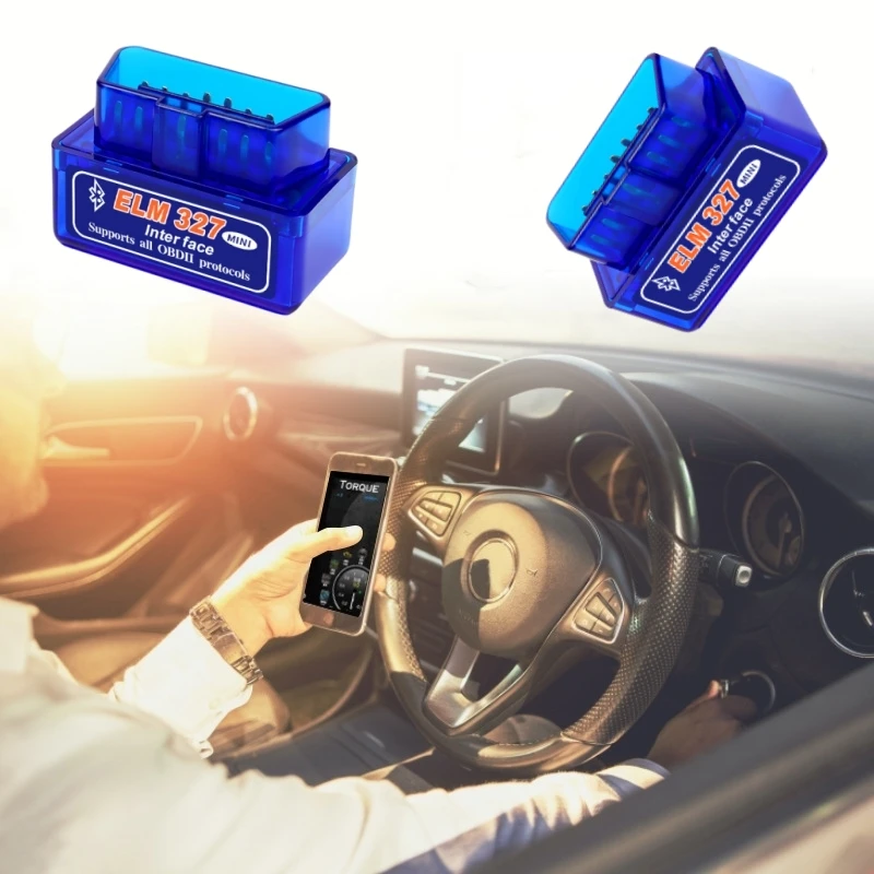 Мини Eml327 V2.1 OBD 2 Bluetooth автомобильные диагностические инструменты для Android Сканер Поддержка кода умный сканер ODB2 сканер мини E