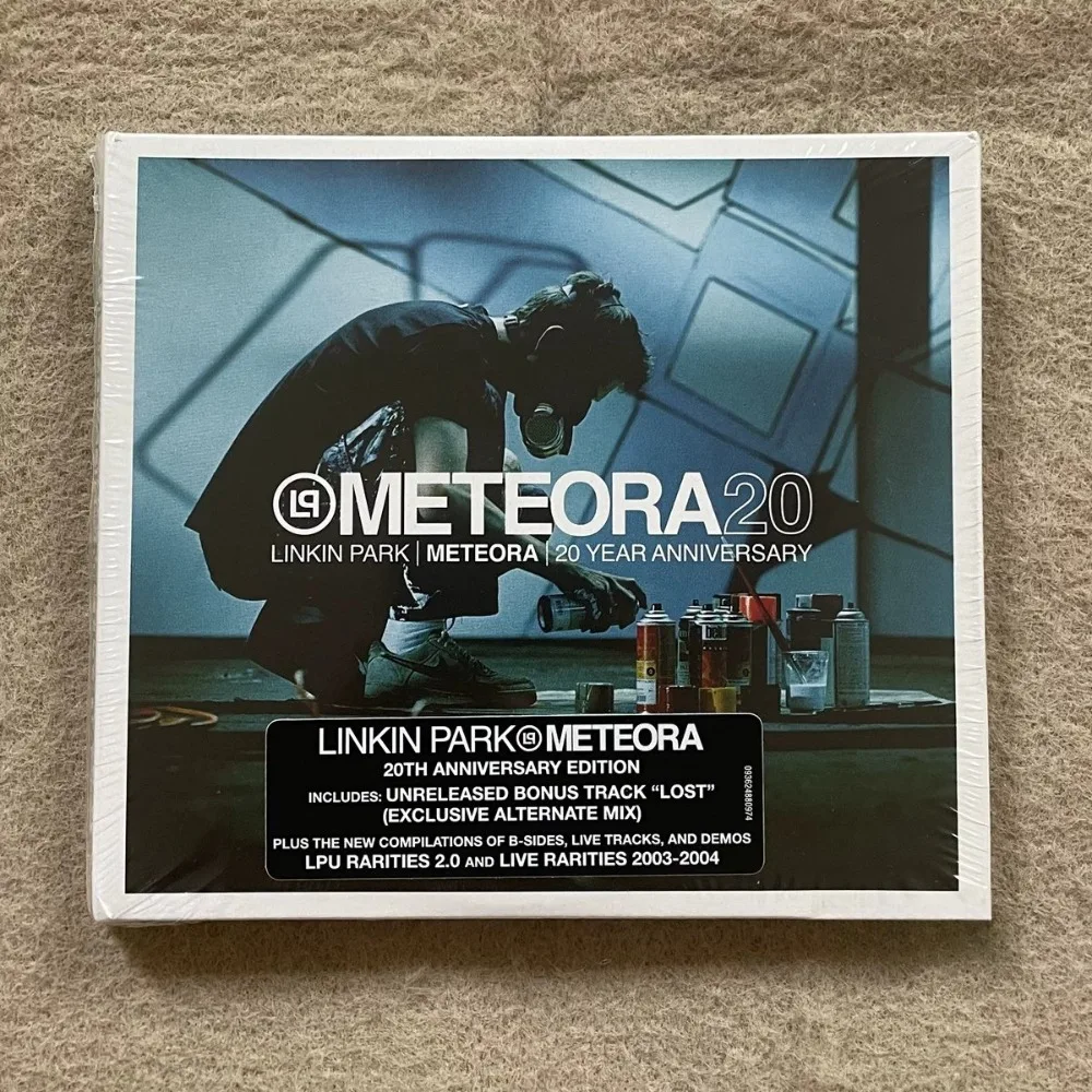 linkin-park-meteora-3cd-edicion-del-20-aniversario-clasico-leendario-nu-metal-vocales-emocionales-para-fanaticos-de-los-lp-y-coleccionistas-de-rock
