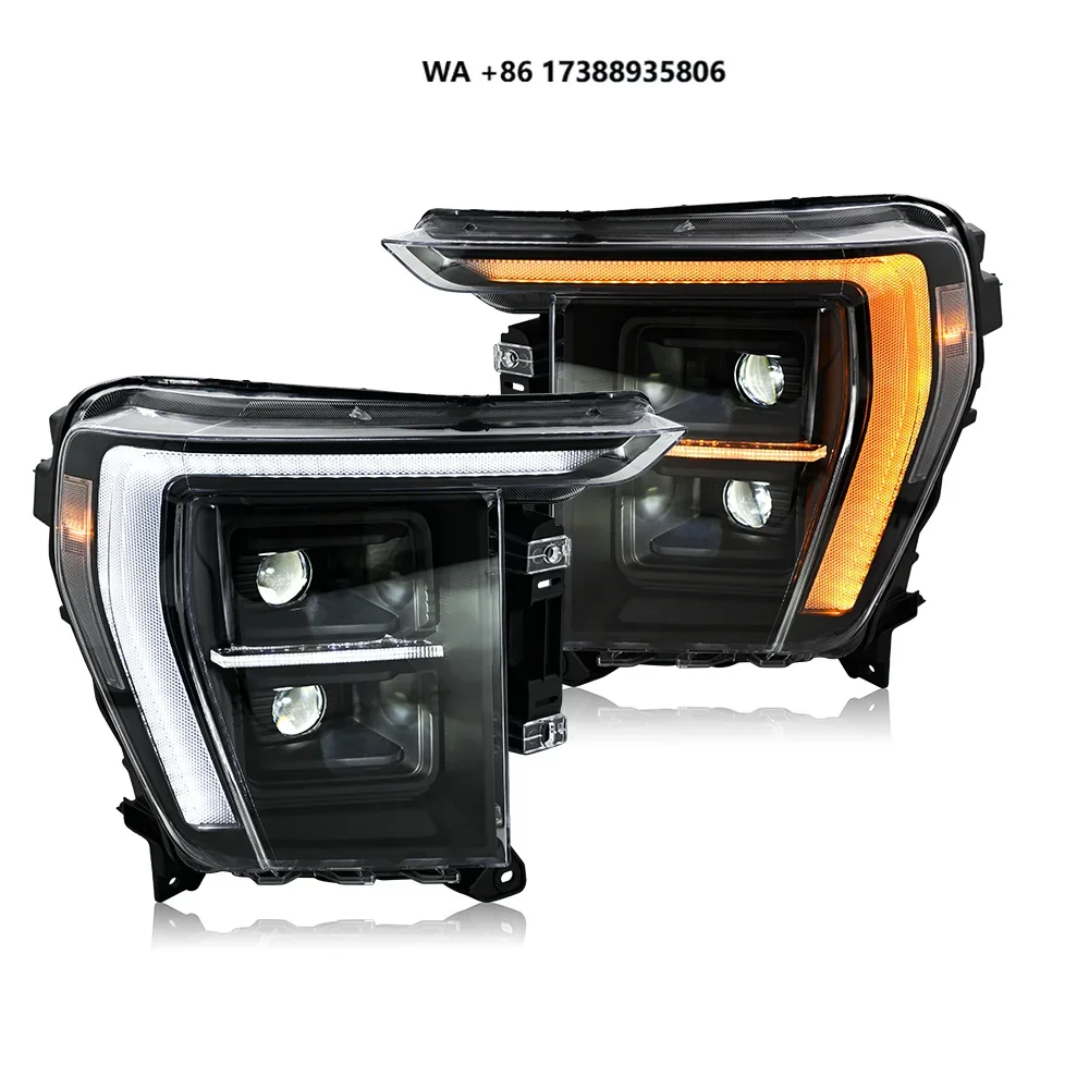 Full LED Headlights for F150 & Raptor 2020-2024 Accessories Motion Headlamp