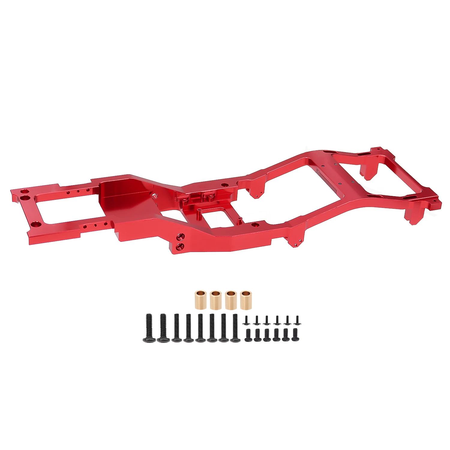 MN82 Pro MN82S Metalen Auto Chassis Frame Body Voor 1/12 MN82 LC79 RC Auto Geïntegreerde Frame Modificatie Aluminium Upgrade Onderdelen