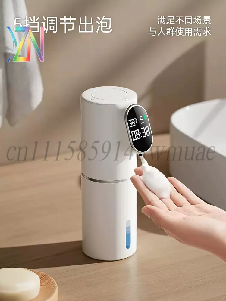 Intelligent hand soap automatic sensor electric foam dishwashing liquid machine home use children wall-mounted kitchen soap disp