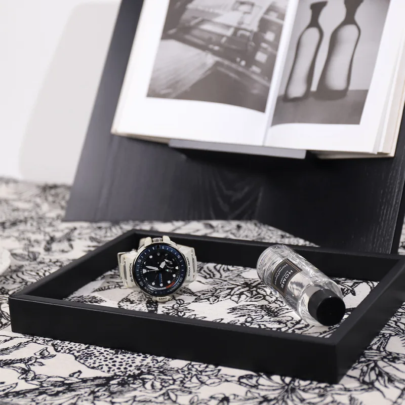 Luxury Decorative Tray Retro Creative Design Home Trays Living Room Coffee Table Storage Tray Bedroom Cloak Room Jewelry Trays