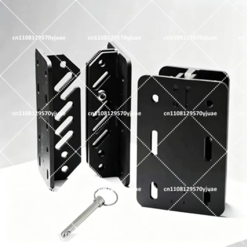 Heavy Duty Quick Release Awning Brackets for Camping, Detachable Mounts for Rooftop Tent Connector