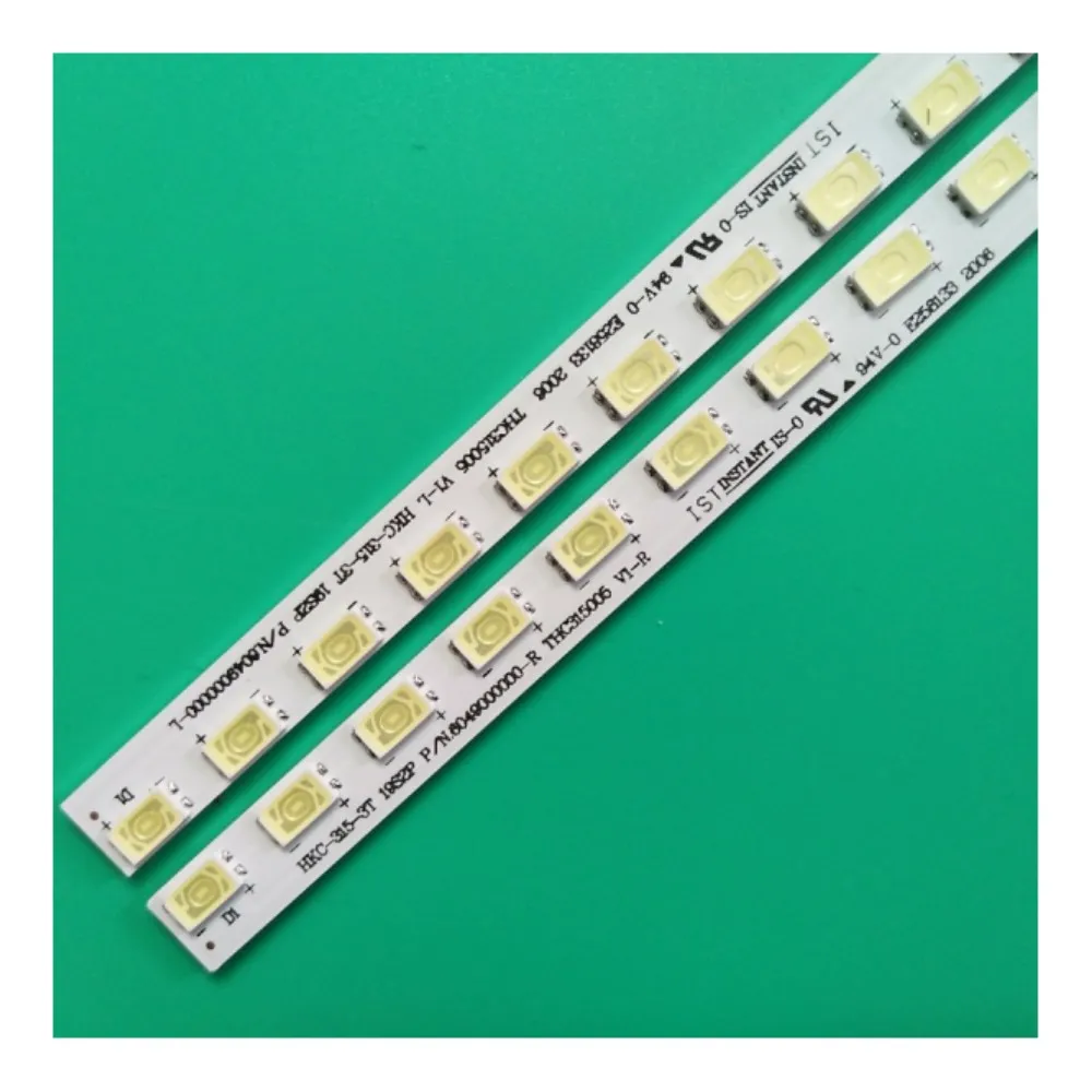 2 unid./set 358mm lanternas traseiras LED, tira para HKC 32 "44led/5630 HKC 315 3T 22S2P HKC-315-3T 22S2P THC315006