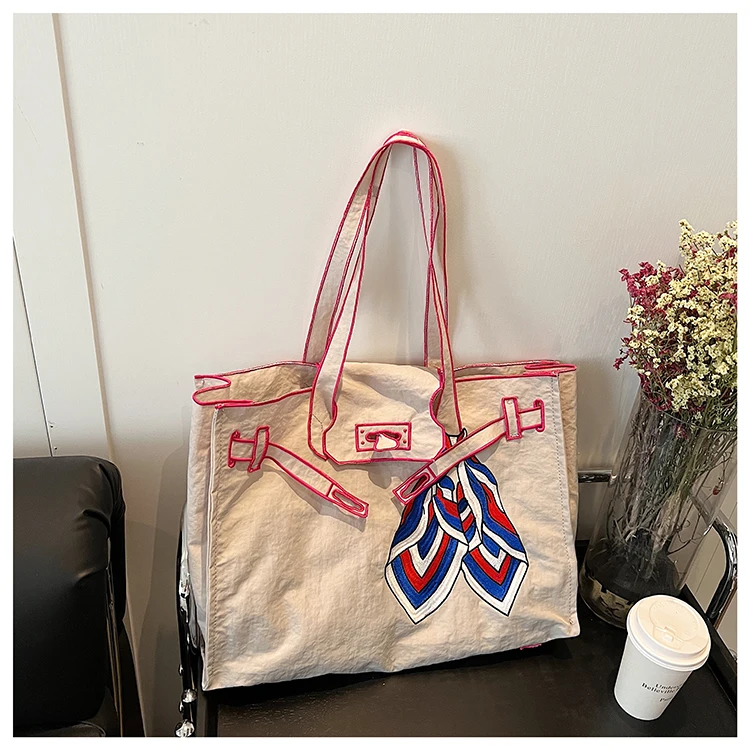 

Creative 2025 New High Quality Large Capacity Youth Sewing Thread Women's Handbags Embroidery Stylish Design Shoulder Bags