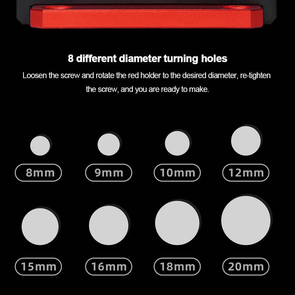 調整可能な丸棒 木製スティックメーカー ミリングダボ 丸棒補助ツール コンパクト丸棒フライスカッター 木工ツール