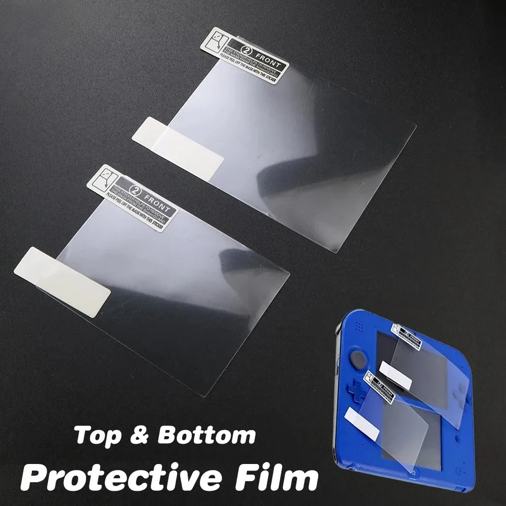 Screen Protector for Nintendo 3DS, 3DS XL/LL, New 3DS, New 3DS XL/LL - Clear HD Anti-Scratch Bubble-Free Screen Guard