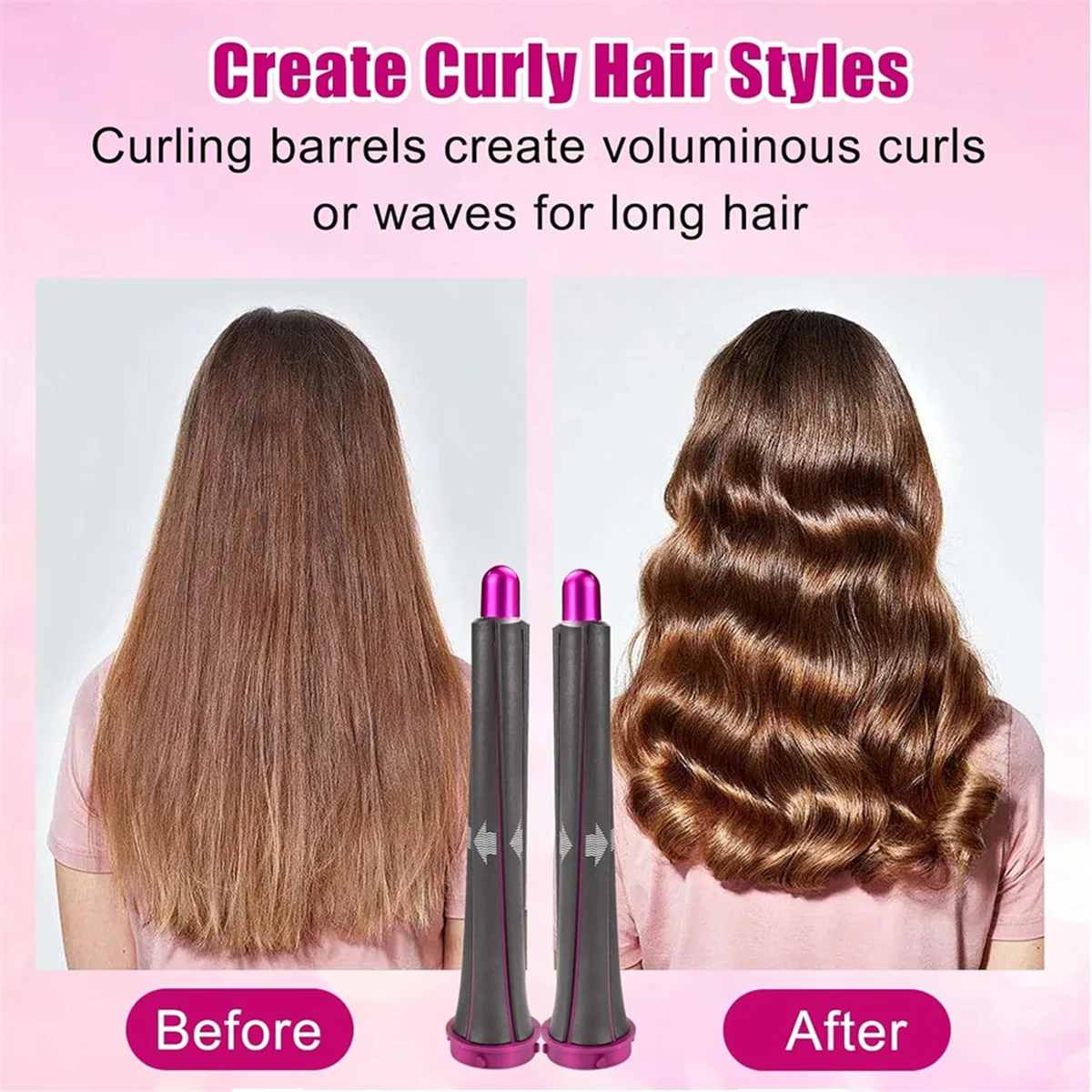 مرفق براميل مكواة تجعيد طويلة 20 مم لـ Styler HS05 HS01، أداة تجعيد الشعر الاحترافية ذات الحجم والشكل-A07G