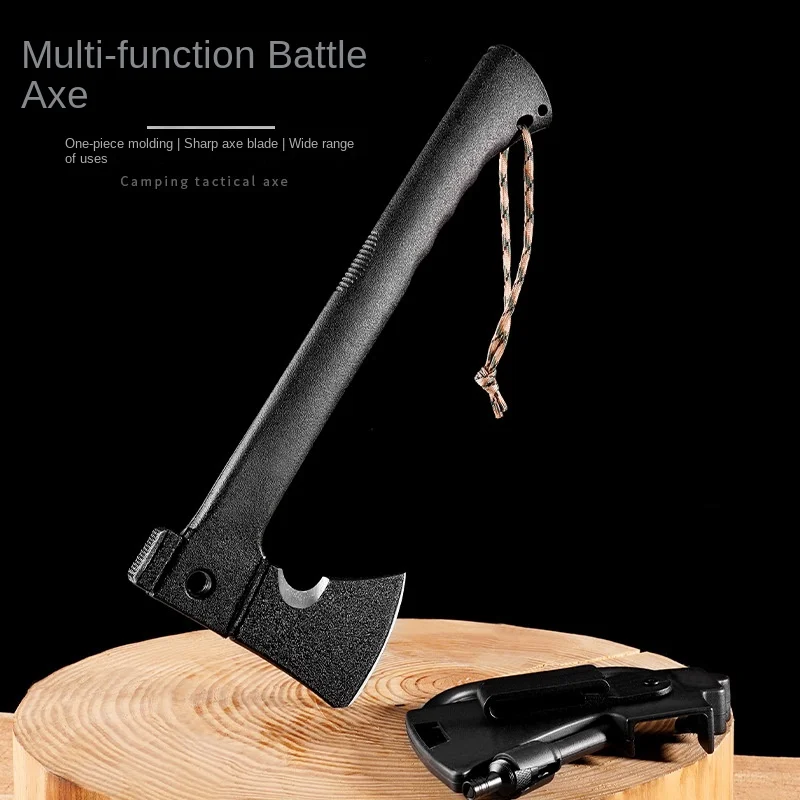 Outdoor Multi-Functional Survival Tactical Car Camping Felling Mountain Axe