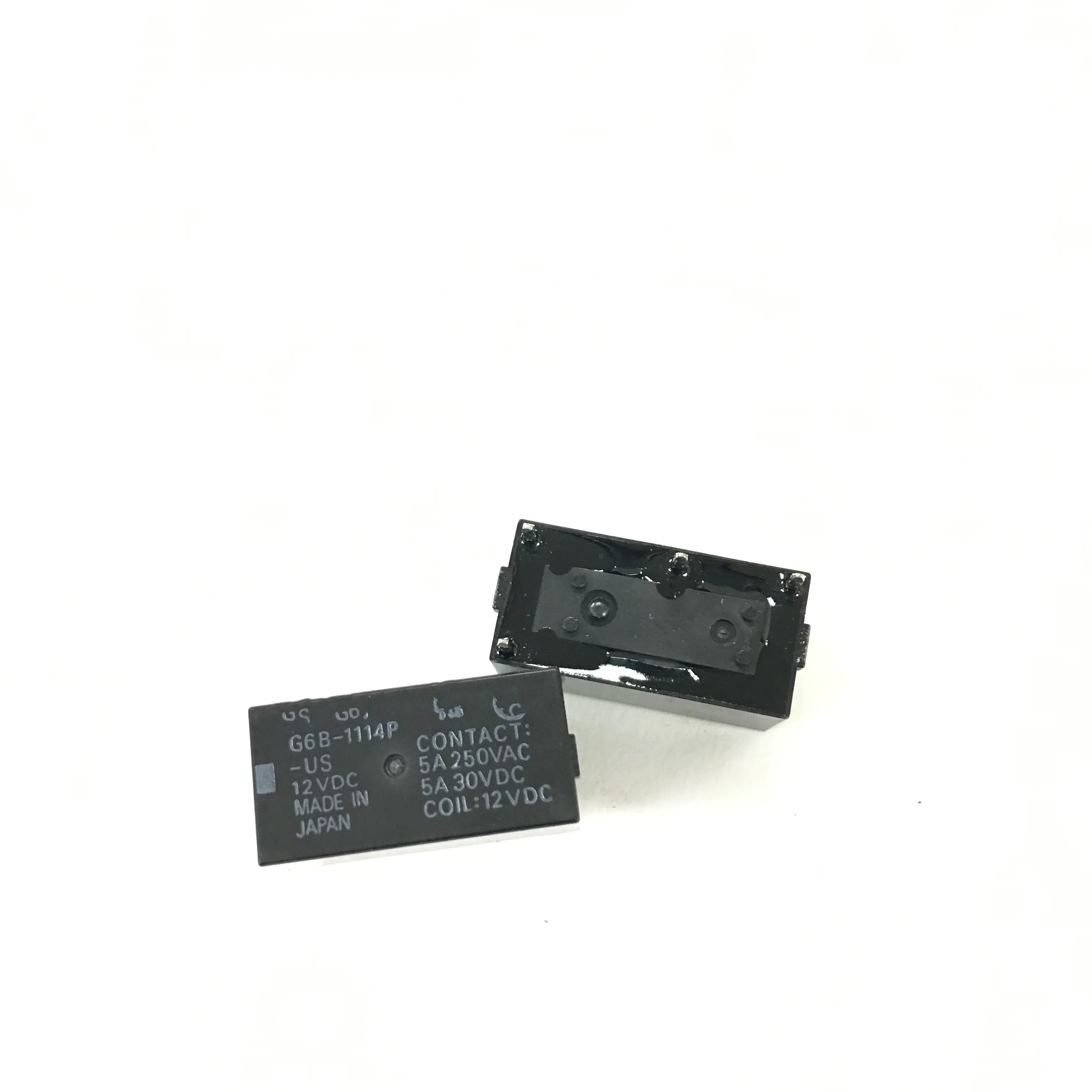 G6B-1114P-US-12VDC G6B1114PUS12DC 12VDC 5A SPST-NO(21mm 10mm 10mm)