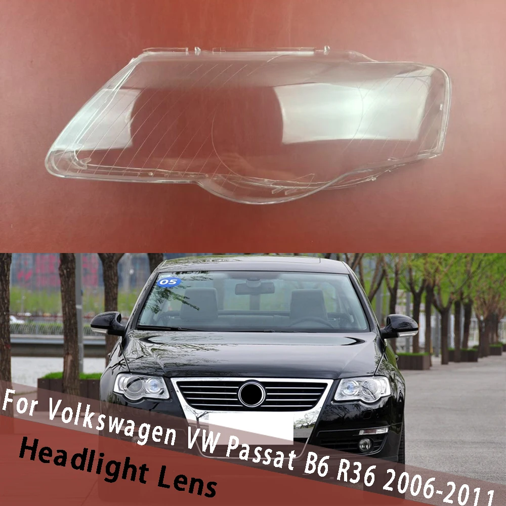 

Для Volkswagen VW Passat B6 R36 2006-2011 корпус фары абажур крышка фары корпус абажур лампа маска плексиглас