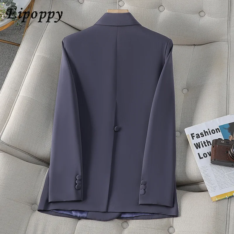 สูทแจ็คเก็ตสูทธุรกิจใหม่สำหรับผู้หญิงเสื้อสูทลำลองสัมผัสสูงสำหรับฤดูใบไม้ผลิและฤดูใบไม้ร่วง