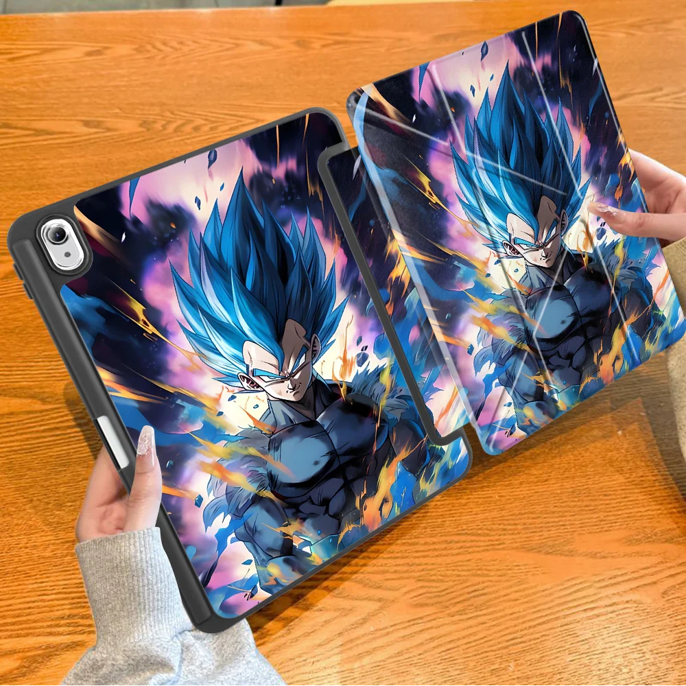 D-Dragons B-Ball Vegeta Tablet Case For Samsung For Galaxy Tab S10 S9 FE S10+ S7 FE S8 A11 Plus S9+ S6 Lite 10.4 inch A8 2022