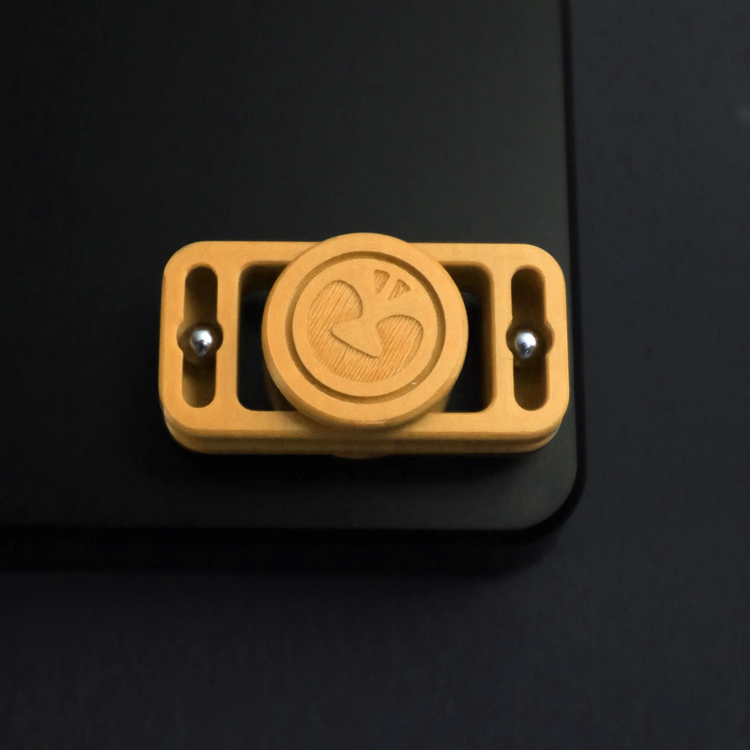 HAOTZ EDC-Maus mit rundem und quadratischem Kern, 3D-gedruckt, Doppelklinge, hohe Geschwindigkeit ​ ​ Attack Finger Spinner Stressabbau-Spielzeug