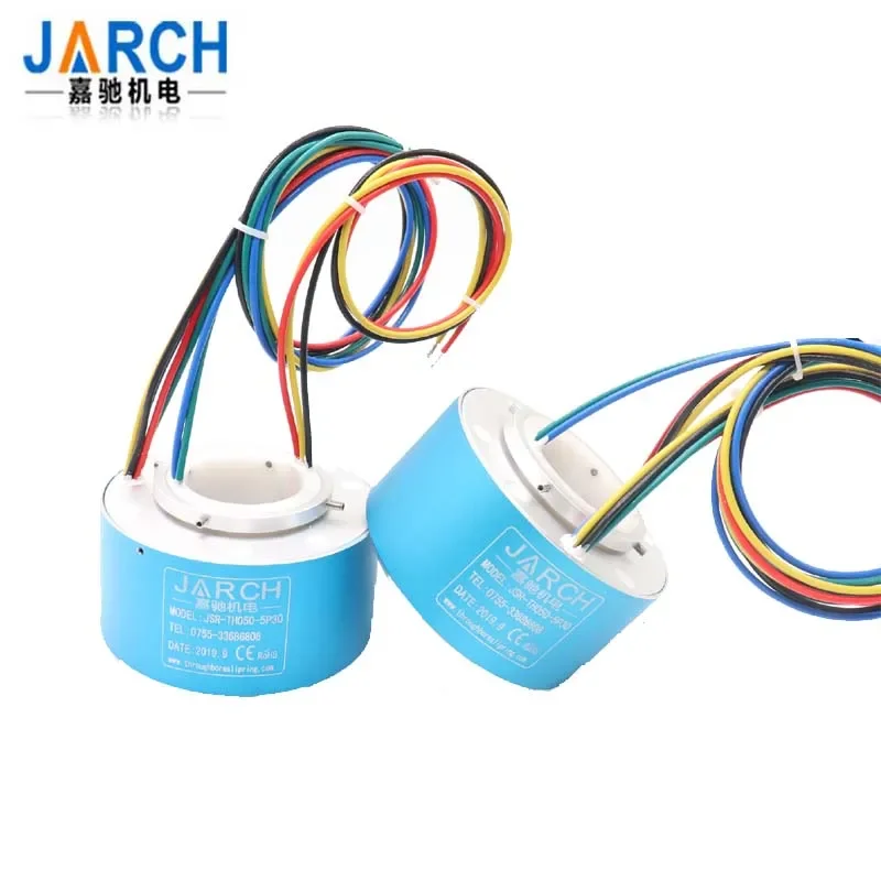 China best quality long working life slip ring through hole  with bore size 50mm