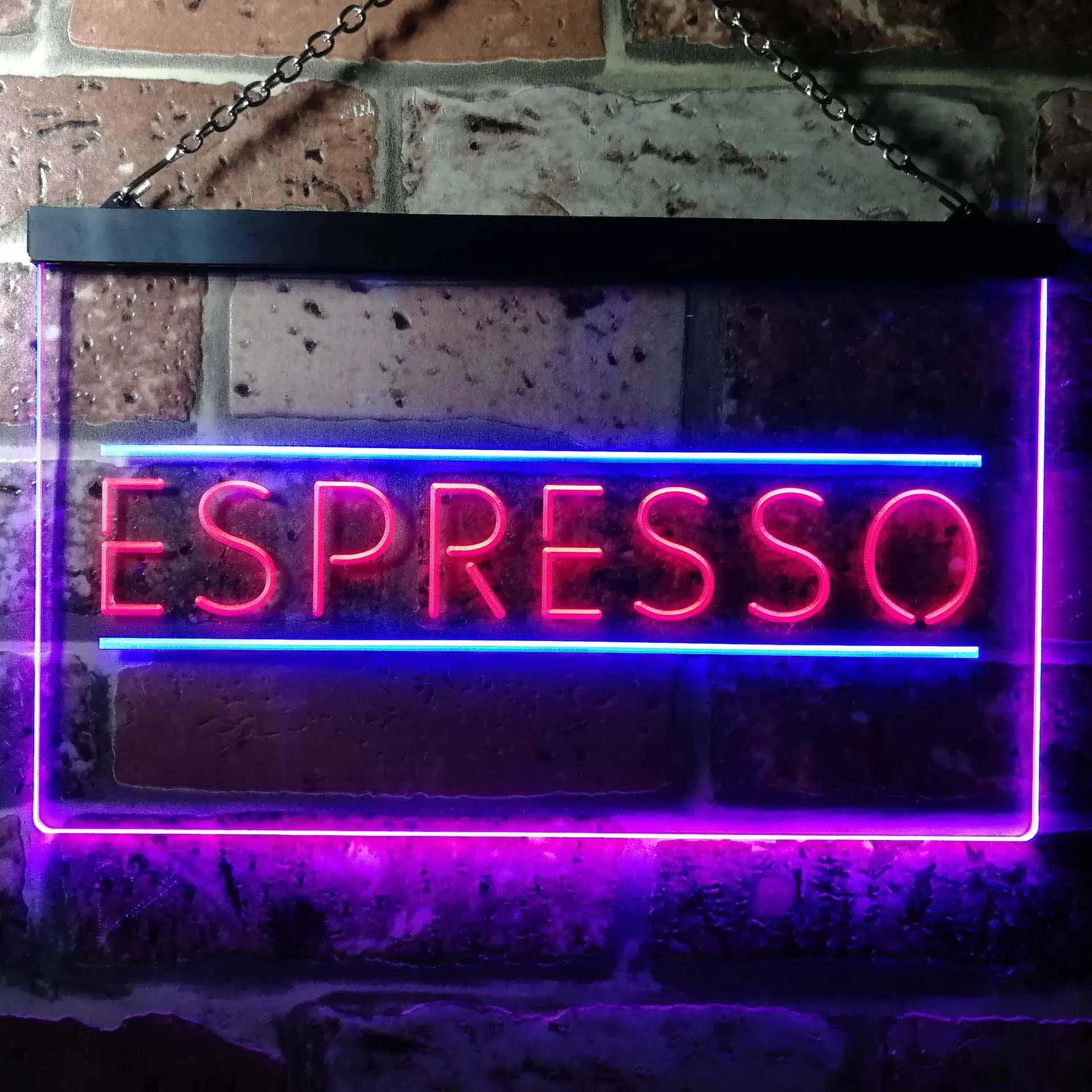 

Espresso. Cafe Dual Color Led Neon Sign st6-i0300
