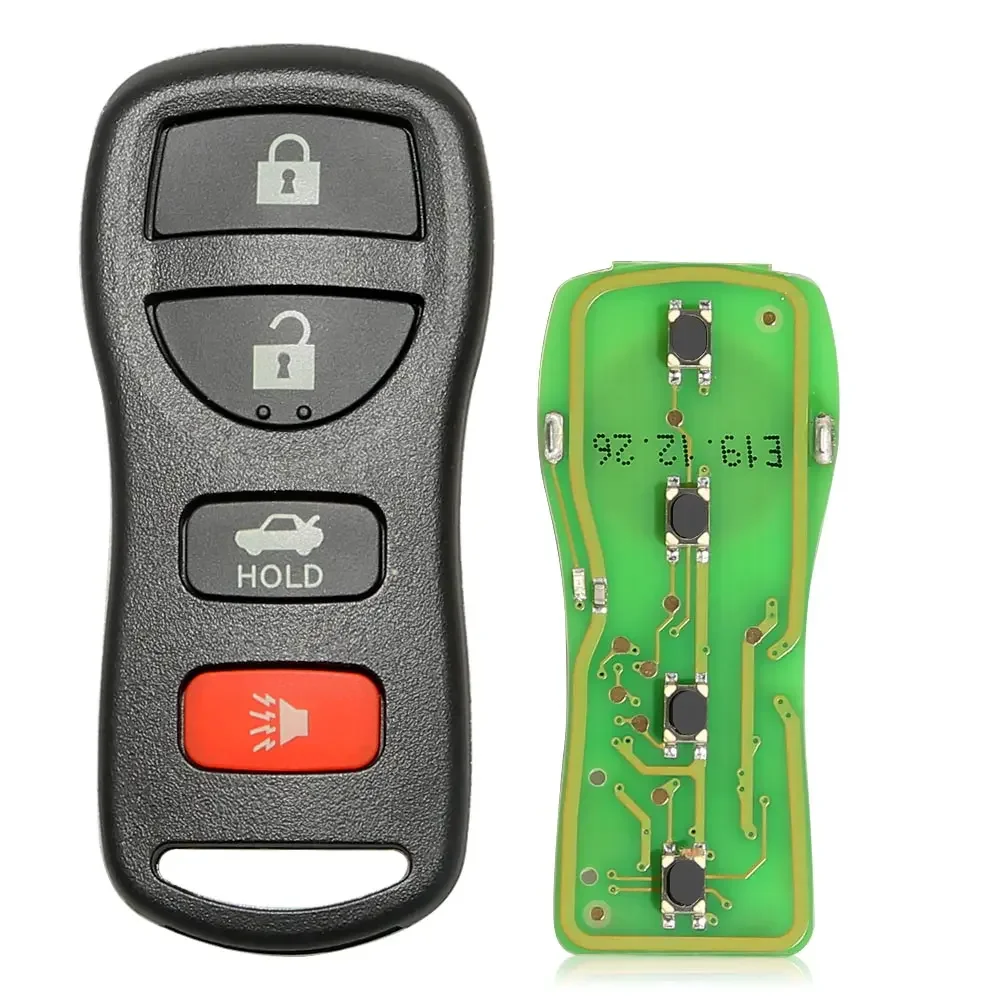 5pcs/Lot Xhorse XKNI00EN Vniversal VVDI Wire Remote Control No Chip 4 Button Car Key Auto Work with VVDI2 Mini Programmer Tool