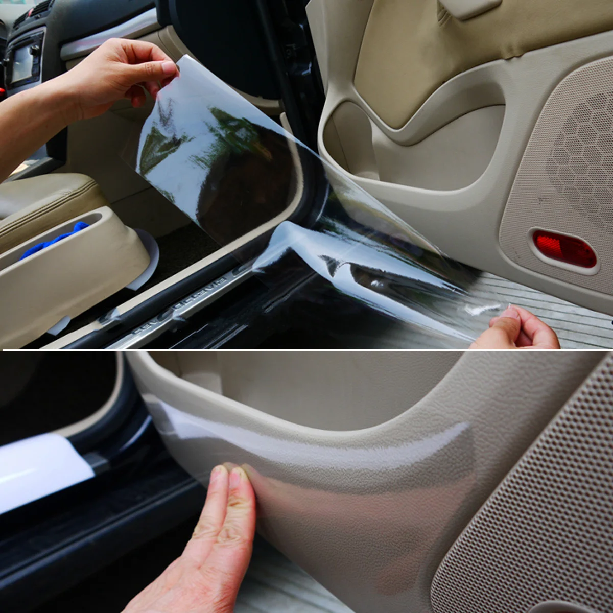 

20 X 300 Cm Car Door Protection Film Clear Anti Scratch Vehicle Surface Coating Film High Temperature Resistant