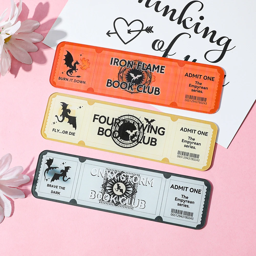 

Acrylic Fantasy Dragon Bookmarks Dragon Reading Lovers Book Decor Gothic Bookmarks Gifts For Readers Bookworms Book Fans