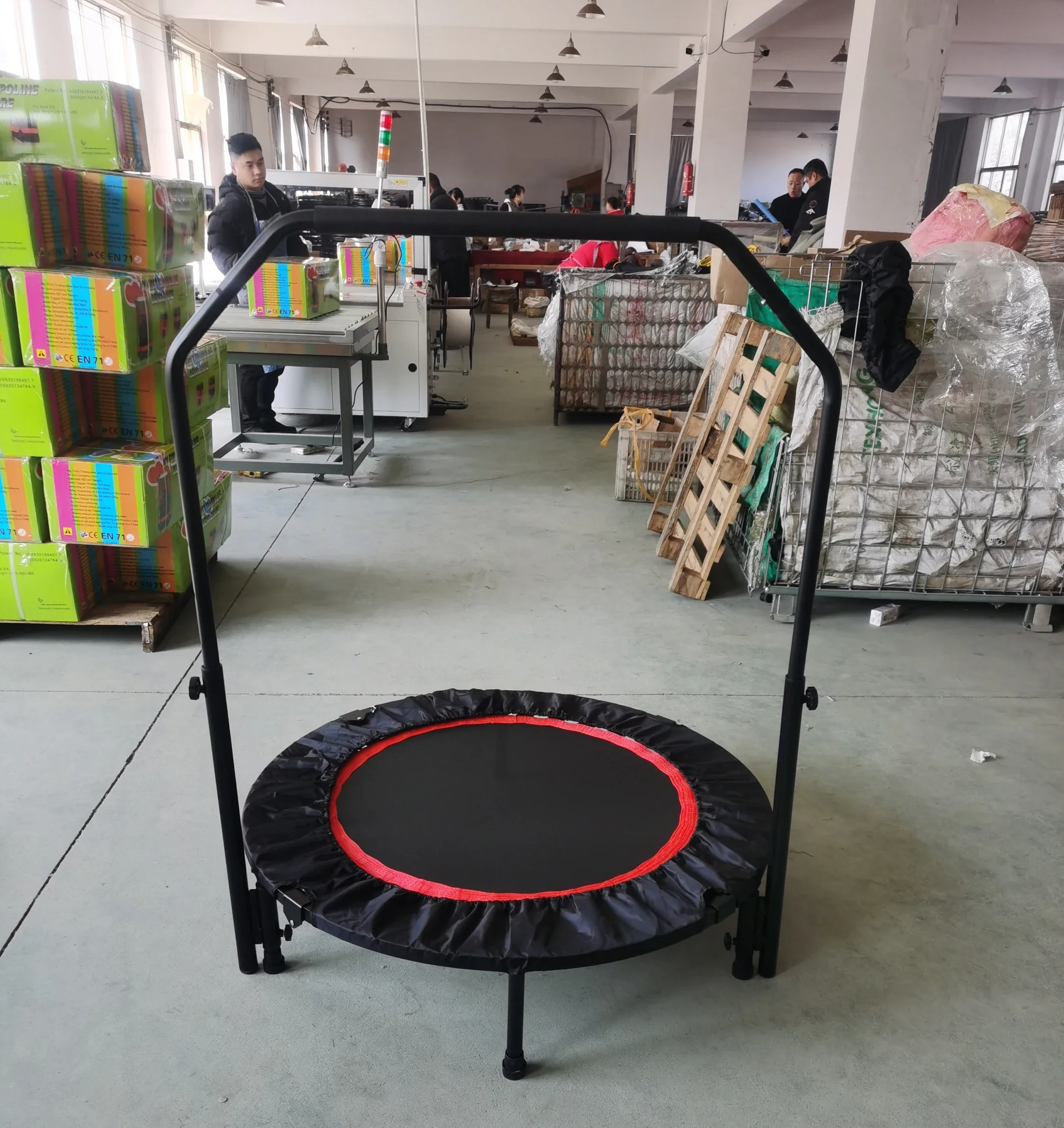 Adults Indoor Workout Exercise Trampoline Fitness Rebounder 40/48\