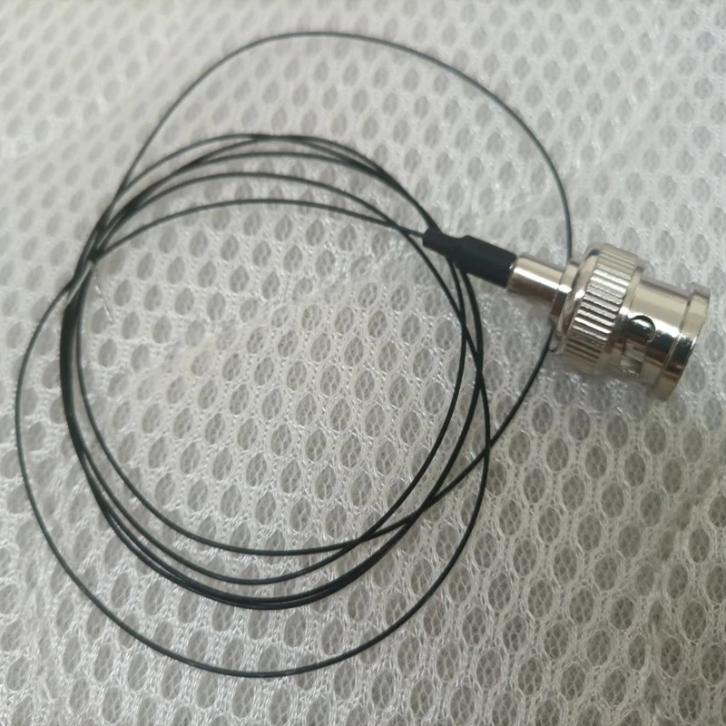 2pcs bnc male coaxial jumper 36AWG 40AWG 0.64 0.35MM ultra-thin coaxial cable RF cable