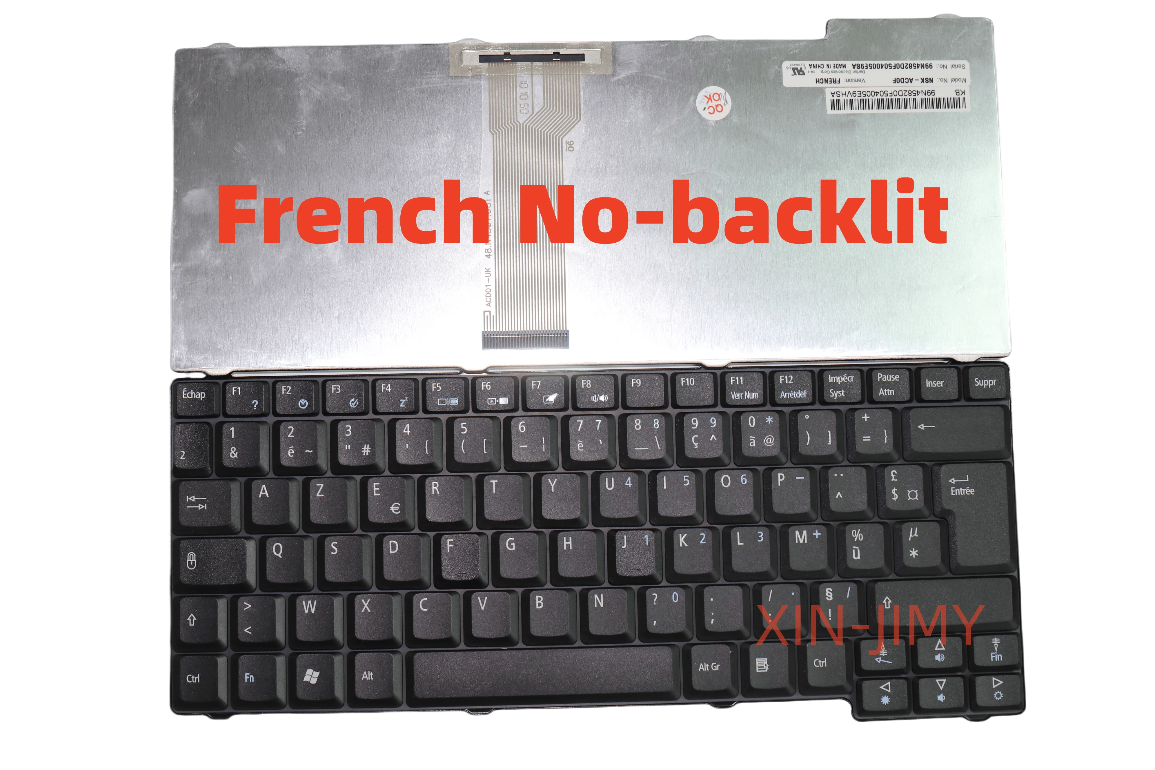 

AZERTY клавиатура для ноутбука Acer Aspire 1500 1620 TravelMate 240 250 2000 tm240 для Fujitsu Amilo Pro V2000 V2010 M7400 French FR