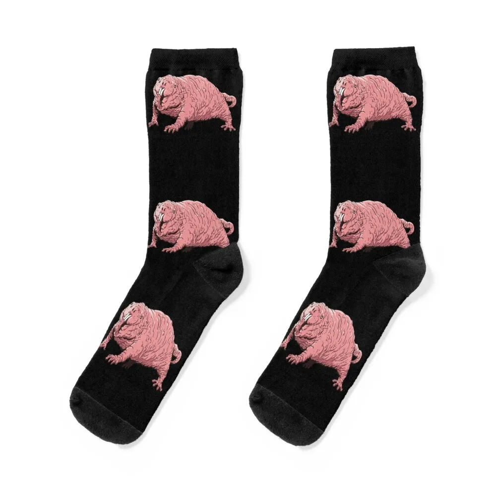 

naked mole rat Socks christmass gift cute short football Luxury Woman Socks Men's