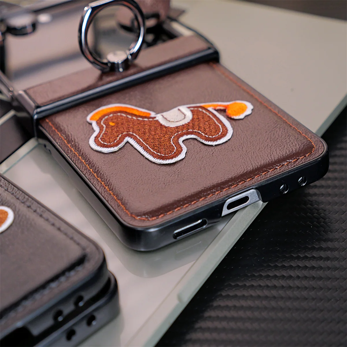 Leather Cartoon Pon…