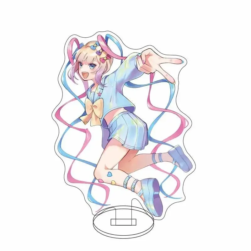 Needy Girl Overdose Acrylic Stand Up Sign Ornaments Kawaii Student Girl Figure Collect Desktop Ornaments Model Birthday Gift