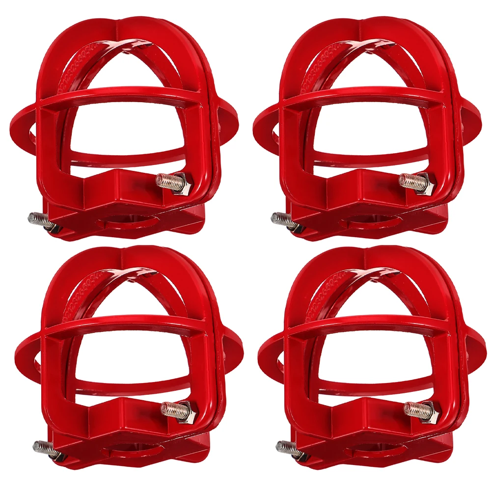 Fire Sprinkler Head Cover Protective Shield Decorative Red Plate Residential Guard Non Removable Easy Installation sprinkler