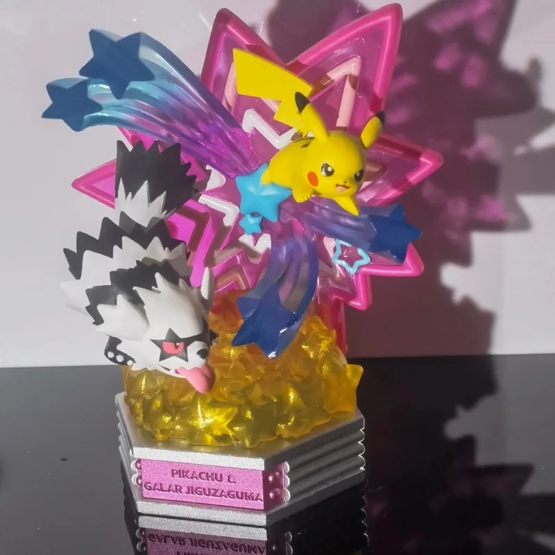 حار الأصلي إعادة مينت البوكيمون النيون حفلة البوكيمون ريمنت صندوق البيض الجدول زخرفة الملونة صندوق أعمى الهدايا
