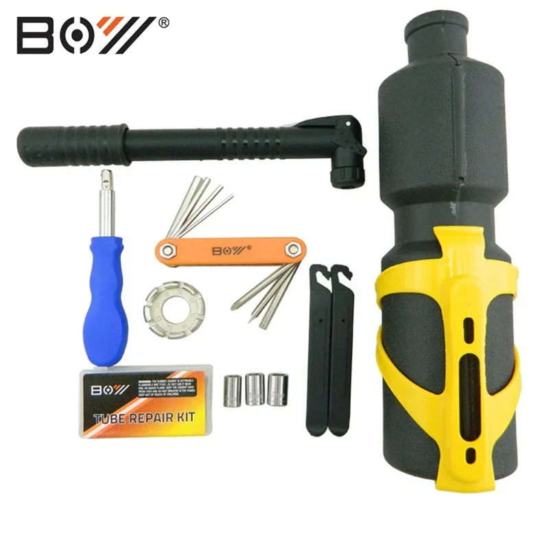 

BOY 8010U Mountain Bike Multifunctional Tool Kit EIEIO Combination Suit Bicycle Repair Tools