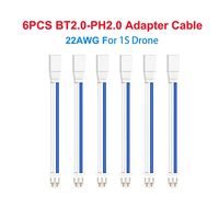 BETAFPV 6PCS BT2.0-PH2.0 Adapter Cable / 5PCS BT2.0 Female-Male Adapter Cable For RC FPV Aquila16 FPV Kit Brushless Drones