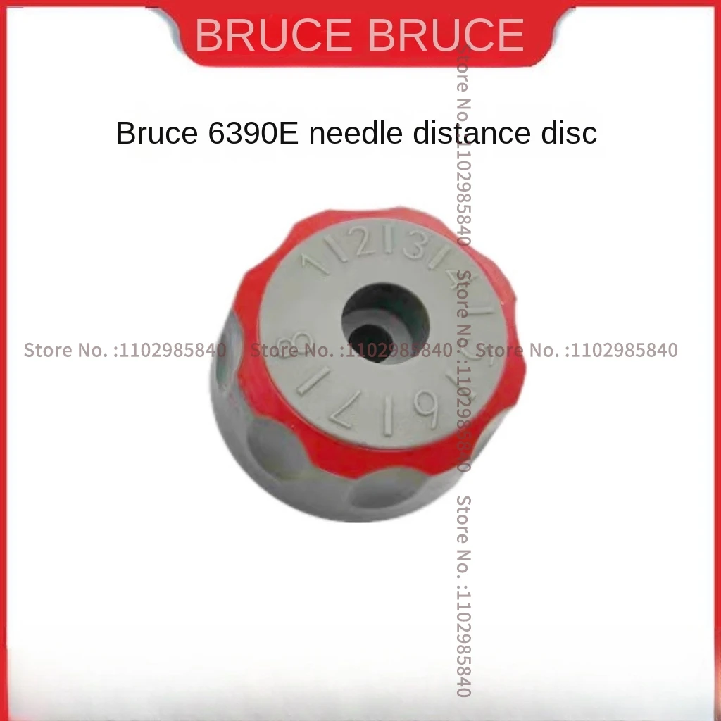 1PCS Original Needle Distance Plate Knob Thick Machine Adjusting Needle Code Dial Plate for Bruce 6390e Computer Synchronous Sew