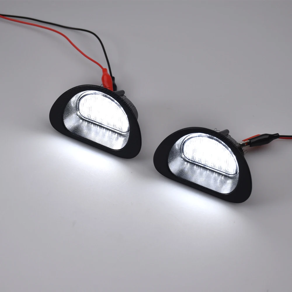 6340E2 สําหรับ Peugeot 107 2005-2014 CITROEN C1 2005-2013 LED จํานวนใบอนุญาต Light PLATE