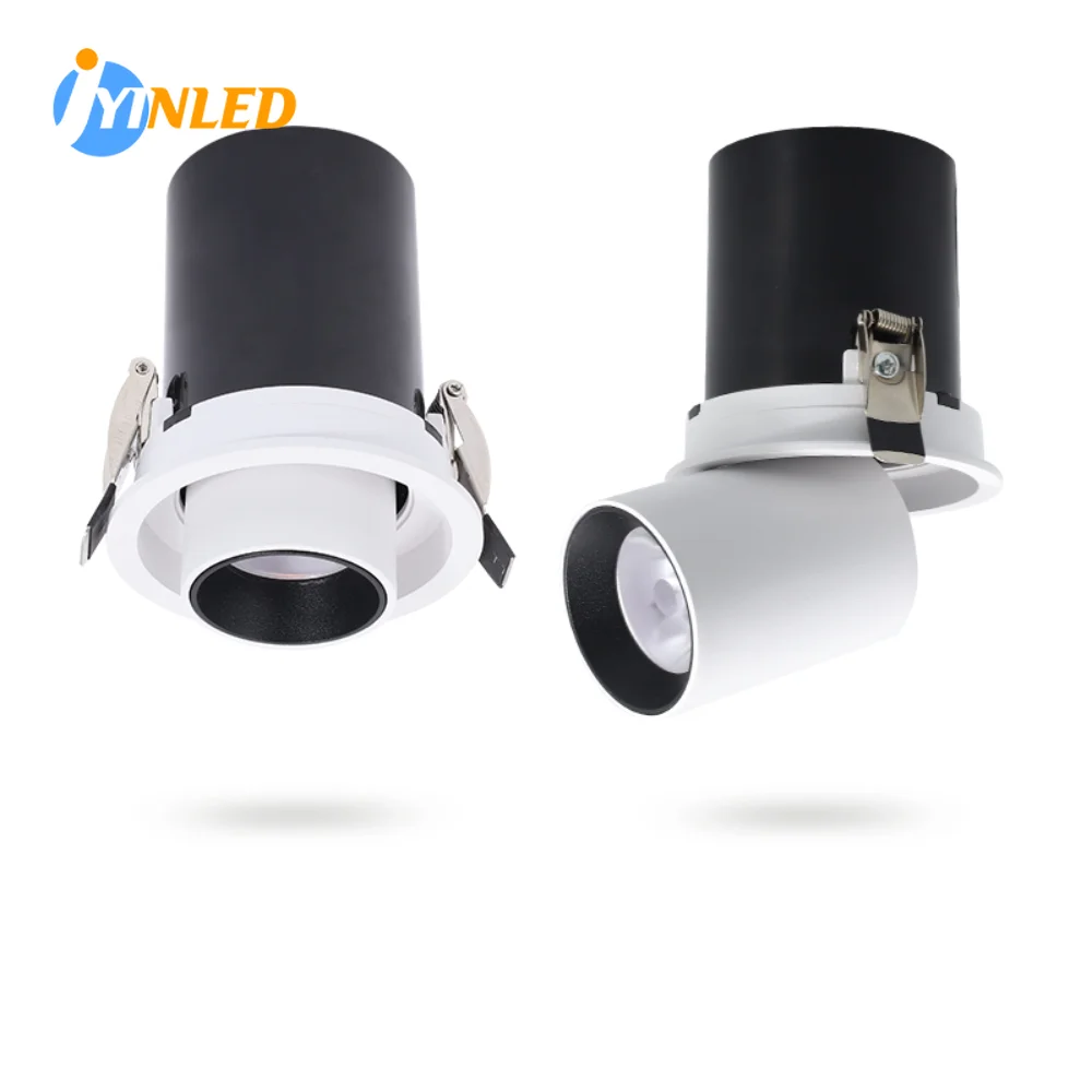 

Recessed Style LED Aluminum Recessed Rotating Downlight 7W/10W/15W/20W/24W Chip COB Spot Light Ceiling Lamp AC85-265V