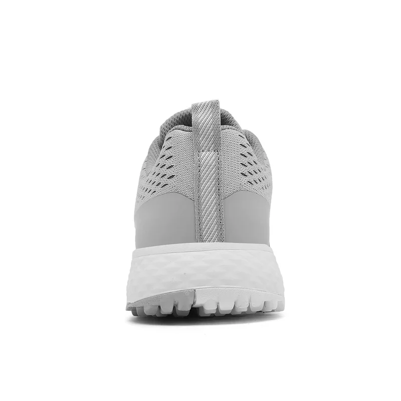 Męskie buty golfowe LiXingMing Nowe szare, duże rozmiary do 47 # Oddychające tenisówki golfowe Trening na świeżym powietrzu Zawody golfowe Buty