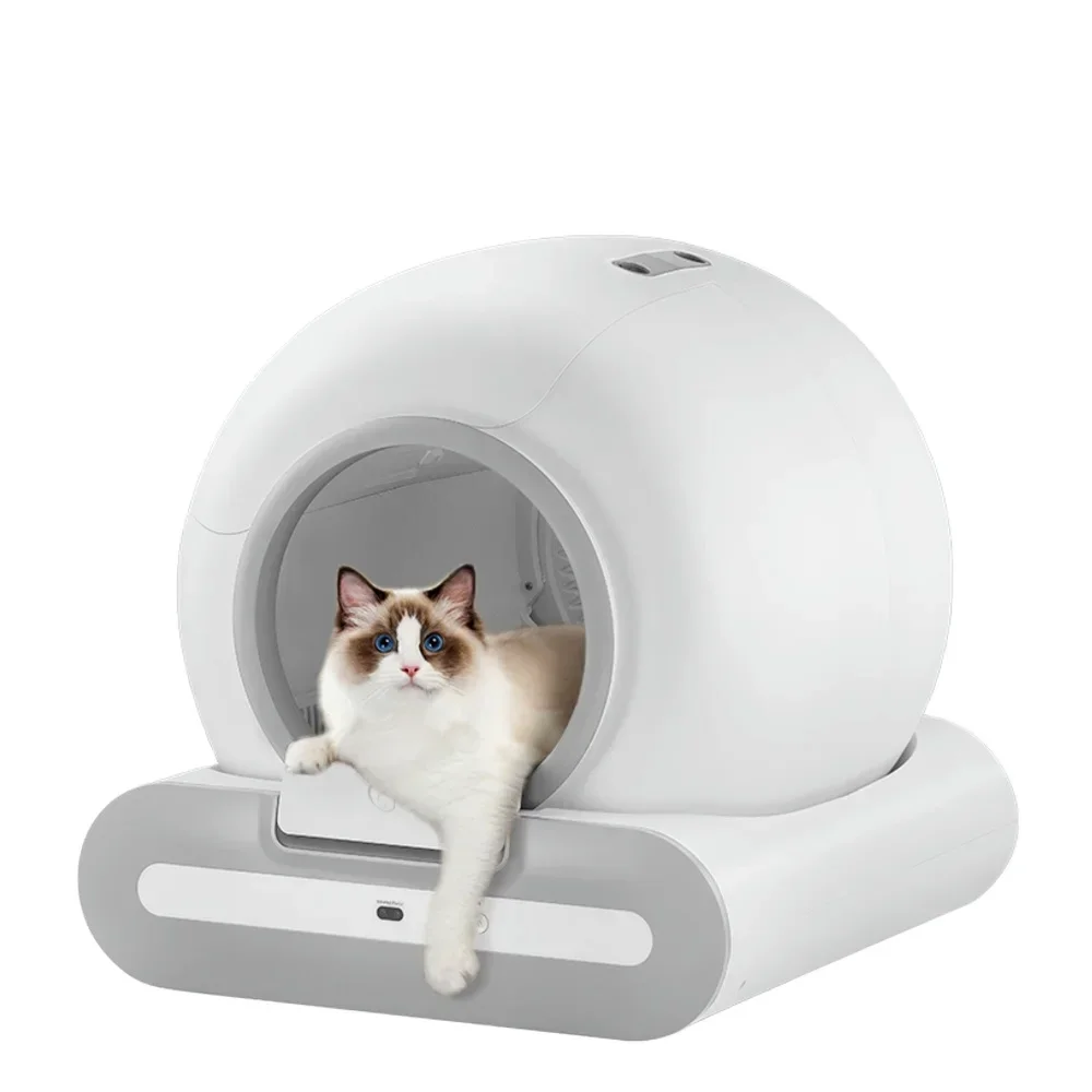 2024 Ti+ Intelligent OTA Automatic Smart Cat  Box App Control Self-Cleaning  Box for Cats