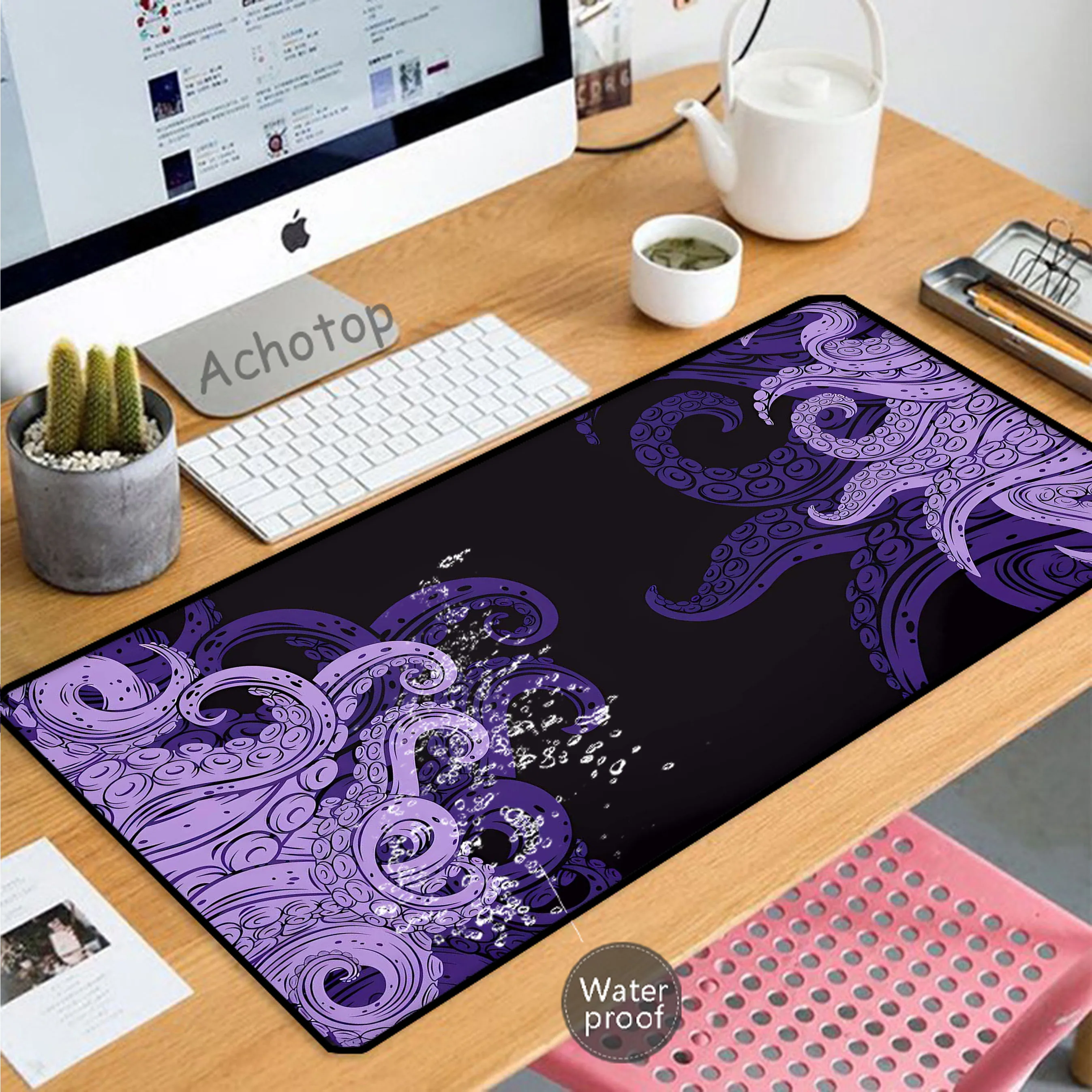 

Dragon Waterproof Antifouling Mousepad Gaming Speed Keyboard Pads Mouse Pad XXL Rubber Carpet Locked Edge Mouse Mat 900x400mm