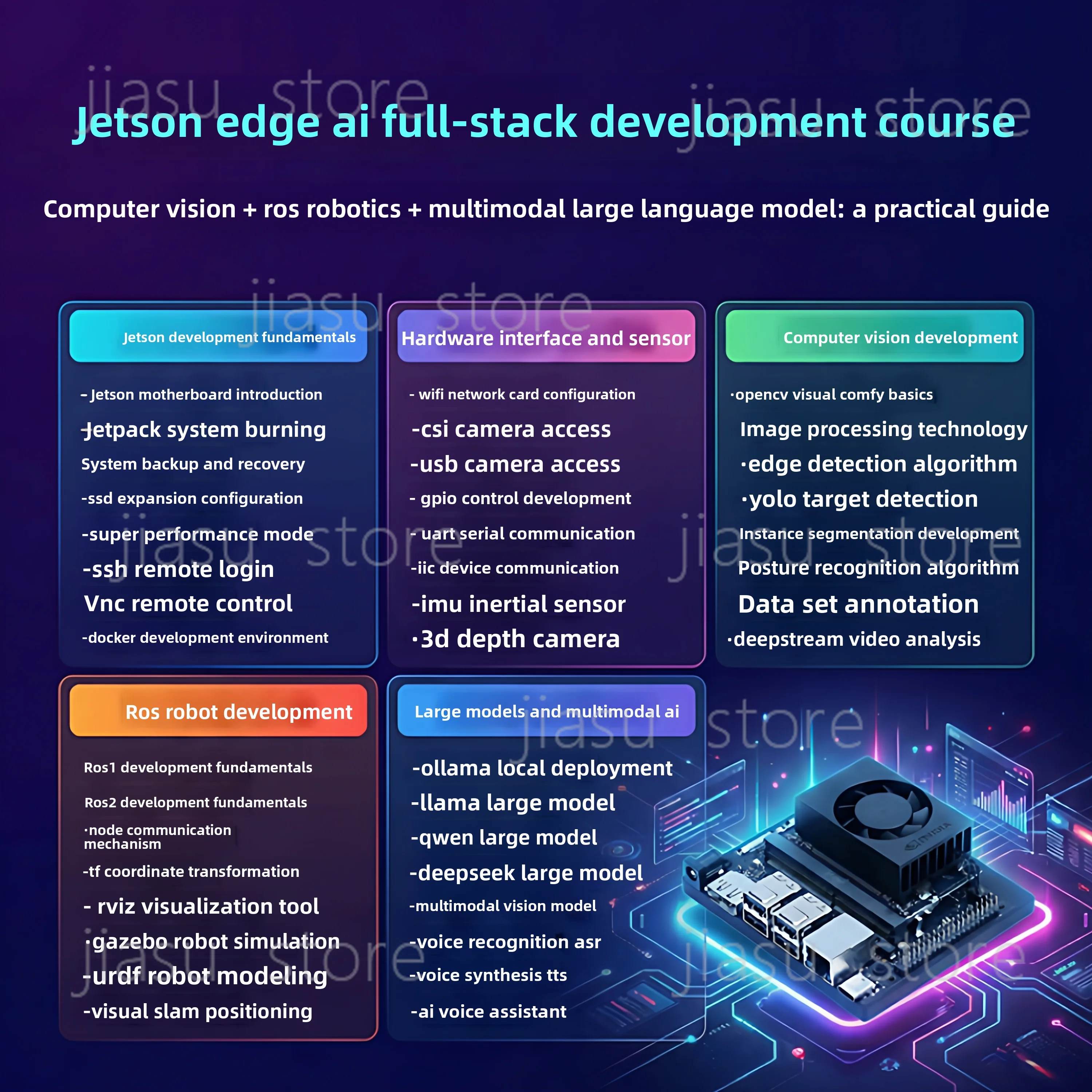 NVIDIA Jetson Orin Nano Super 8G Developer Kit Edge AI Vision Processing Module