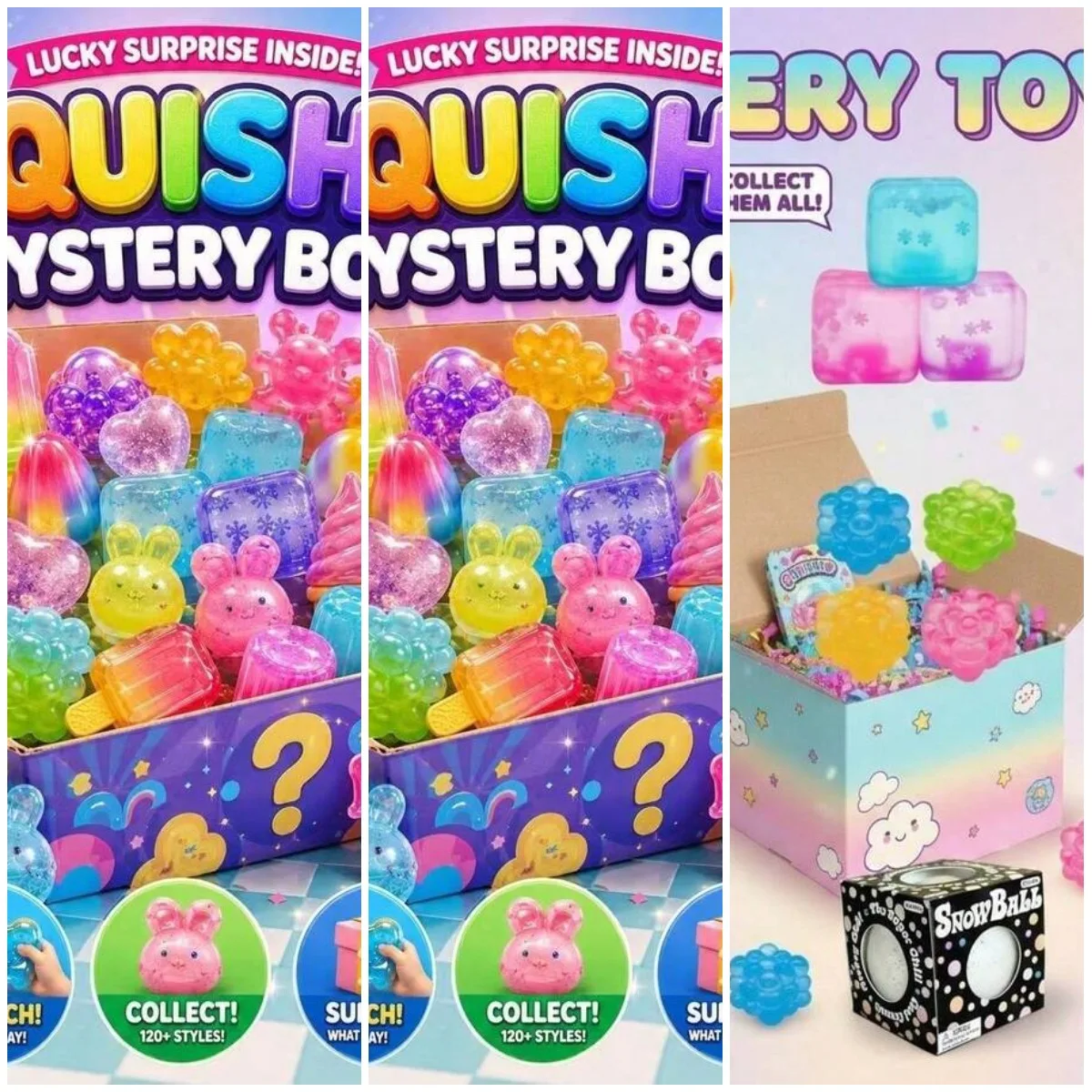 

[Limited-Time Offer]Soft Rubber Series Easter Cute Squishy Blind Box – 3 Independent Random Draws (Min. 2 Items, Up To 5 Possibl