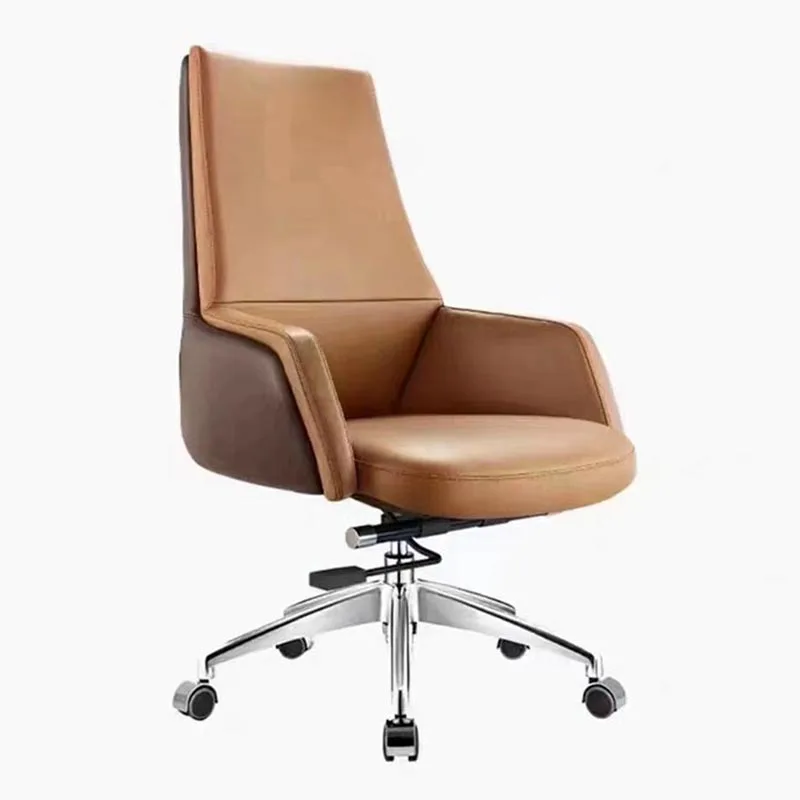 

июля005 Оптовая продажа, современное роскошное офисное кресло со средней спинкой из искусственной кожи, вращающееся кресло