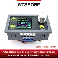 WZ3605E DC DC Buck Boost Converter CC CV 36V 5A Power Module Adjustable Regulated laboratory power supply Voltmeter ammeter