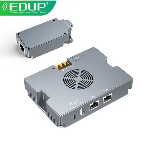EDUP SK0116-HP 350W PoE Injector for Starlink High Performance Flat With Starlink Cable Gigabit PoE Power Adapter