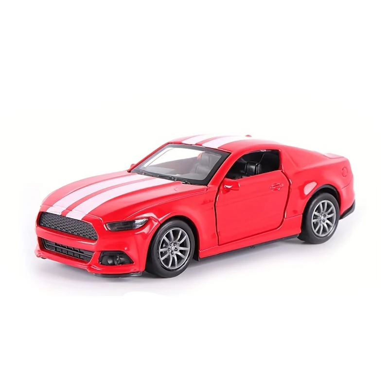 1:32 scale Wild Horse alloy sports car model; children's toy car; display piece; friction car; boy's collection; educational toy