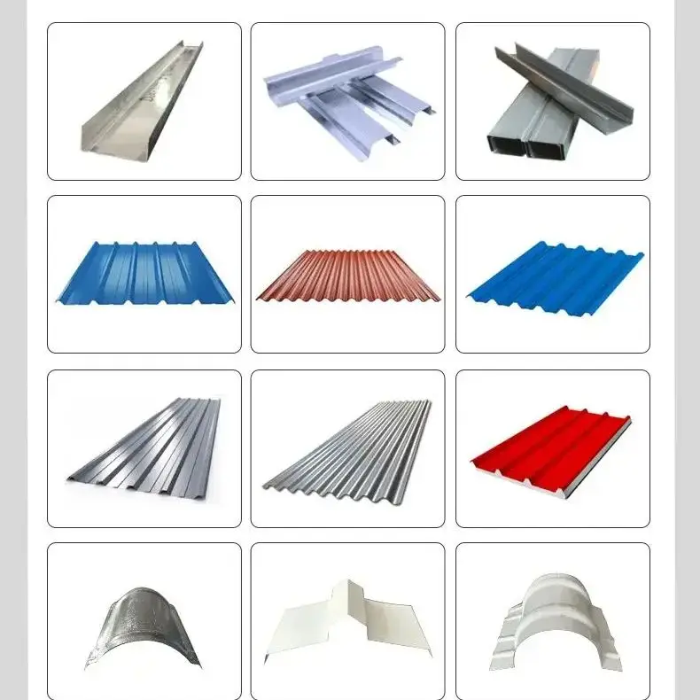 Cold Steel Corrugated Iron Sheet Roofing Tile Making Roll Forming Machinery