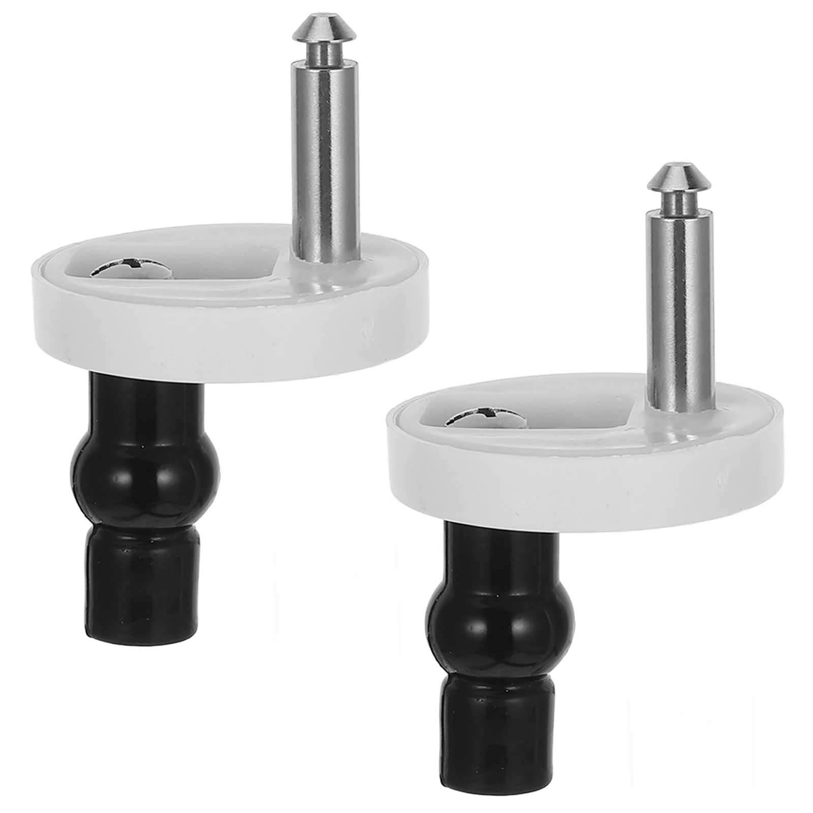 

2 Pcs Bolts Toilet Seat Fixing Screws Fittings and Fixtures Pvc Replacement Parts