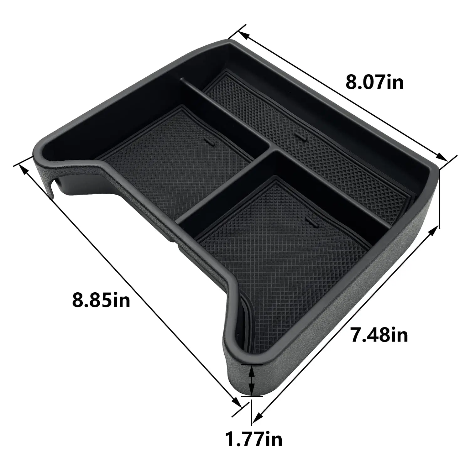 صندوق تخزين مسند الذراع لوحدة التحكم المركزية للسيارة صينية الزخارف لسيارة Volkswagen VW ID.4 ID4 ID 4 CROZZ منظم داخلي #4